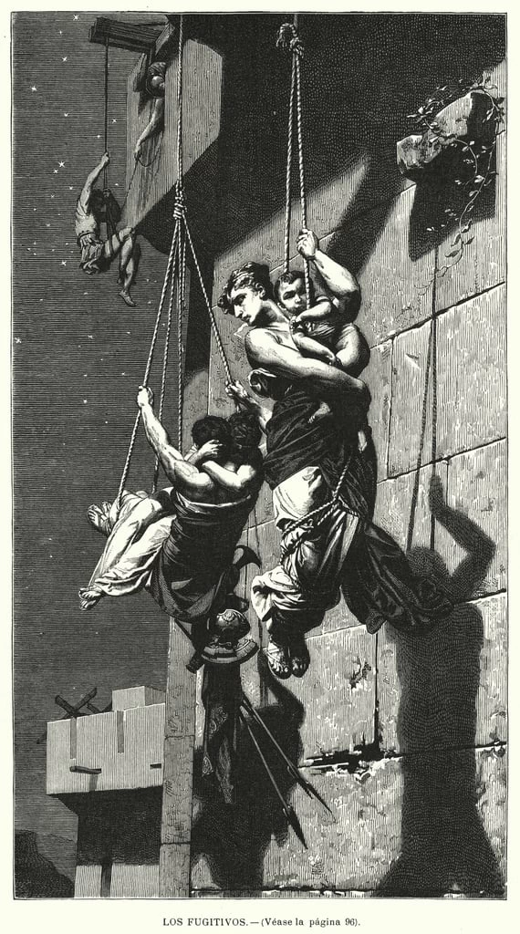 Pierre - Paul, Léon Glaize, I fuggitivi ateniesi